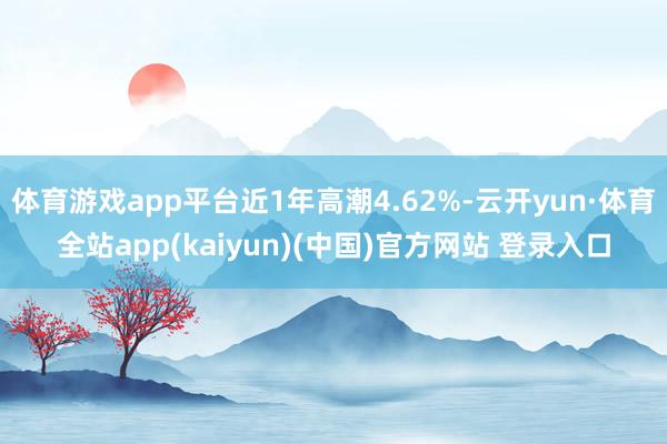 体育游戏app平台近1年高潮4.62%-云开yun·体育全站app(kaiyun)(中国)官方网站 登录入口